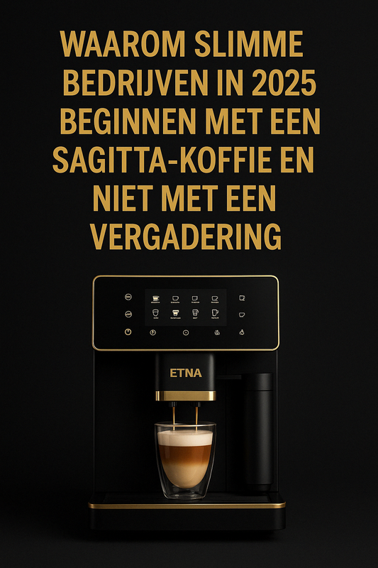 Waarom slimme bedrijven in 2025 beginnen met een Sagitta-koffie en niet met een vergadering
