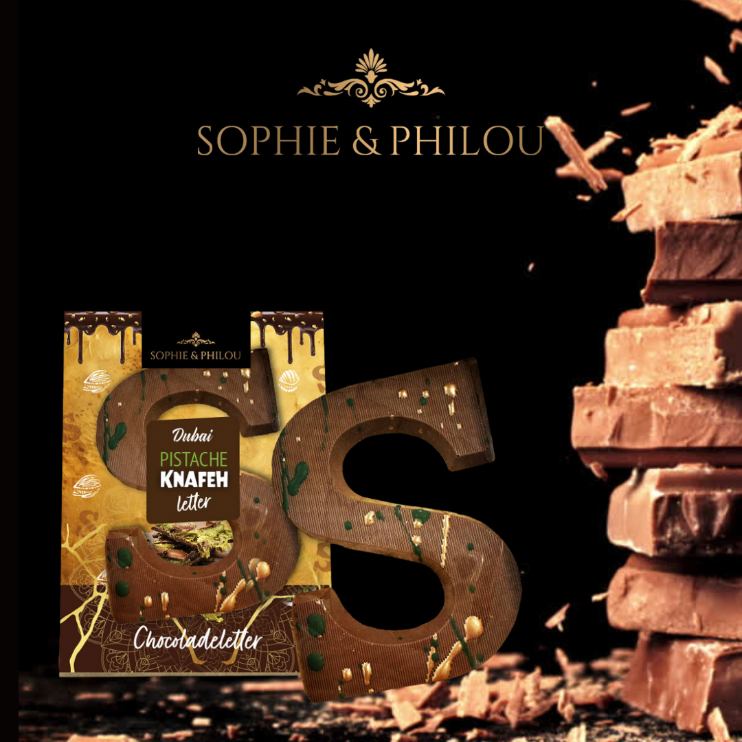 De Perfecte Luxe: Dubai Chocoladeletters van Sophie & Philou