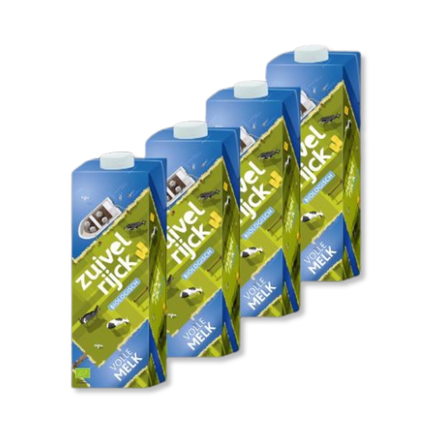 Zuivelrijck Biologische Volle Houdbare Melk - 24x 1 liter