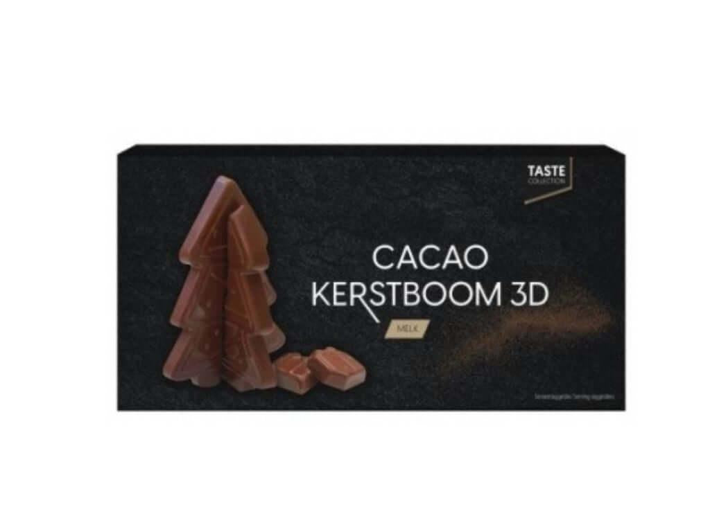 Kerst 3D kerstboom Chocolade