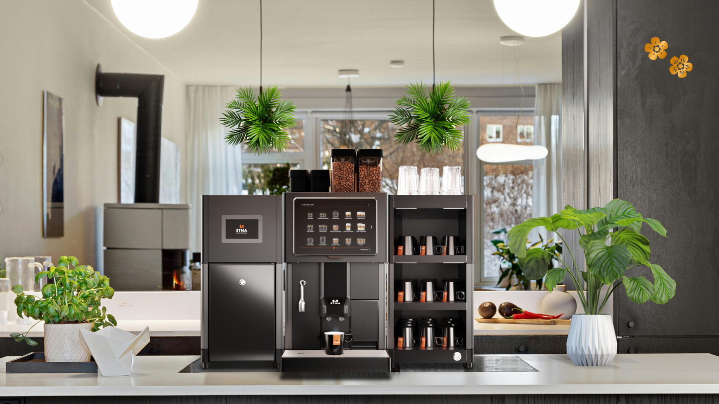 ETNA Sagitta + MilkBase – Compleet Koffiesysteem voor Bedrijven