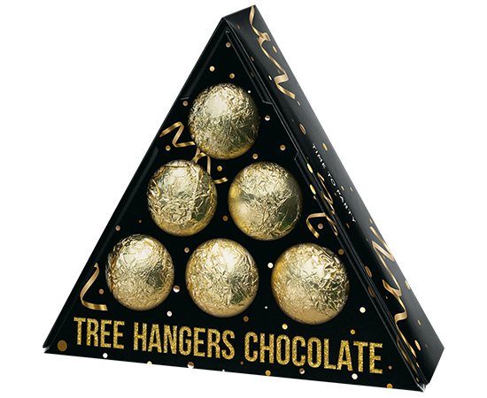 Chocolade kerstballen