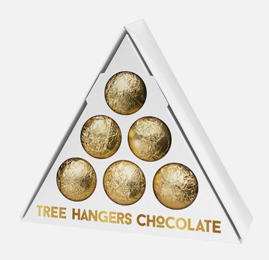 Chocolade kerstballen