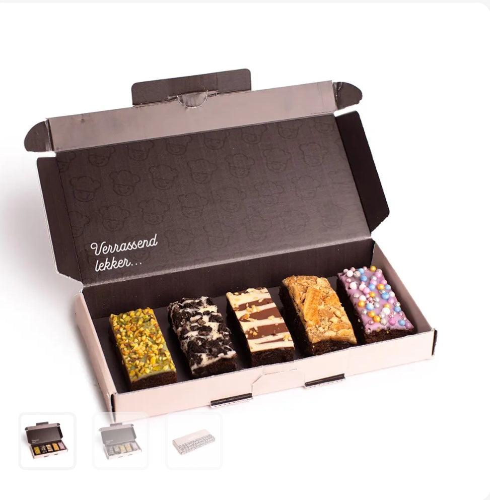 Brownie Box met 5 stuks