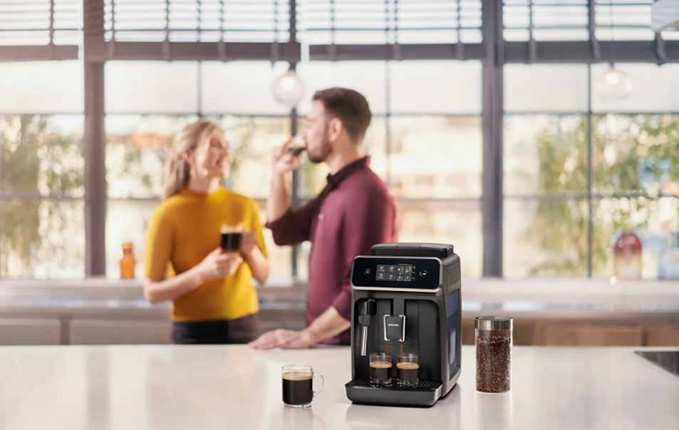 Volautomatische Koffie Bonen machine