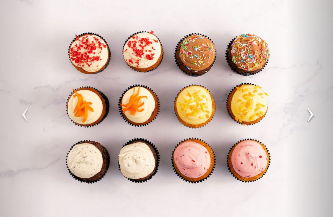 Luxe Assorti Cupcakes (12 stuks)