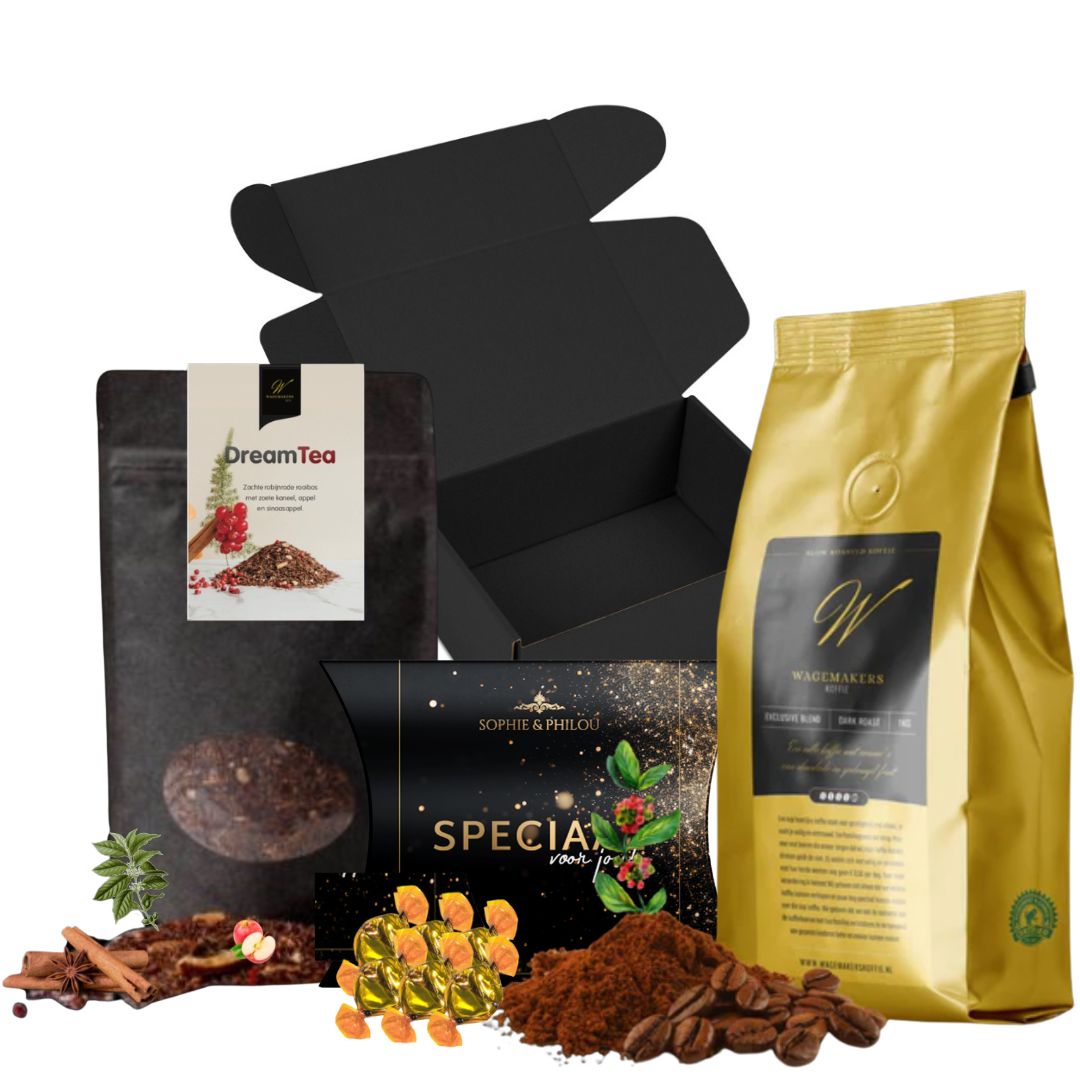 Koffie Thee Toffee pakket Speciaal voor jou