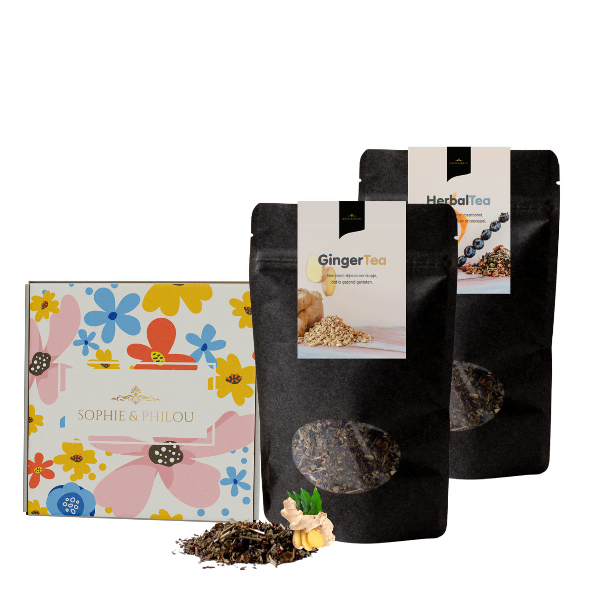 Thee Pakket Earl Grey en Kruiden - Beterschap - Bedankt