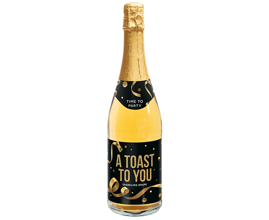 Toast Op Jouw Mousserende GRAPE 0,0% ALCOHOL