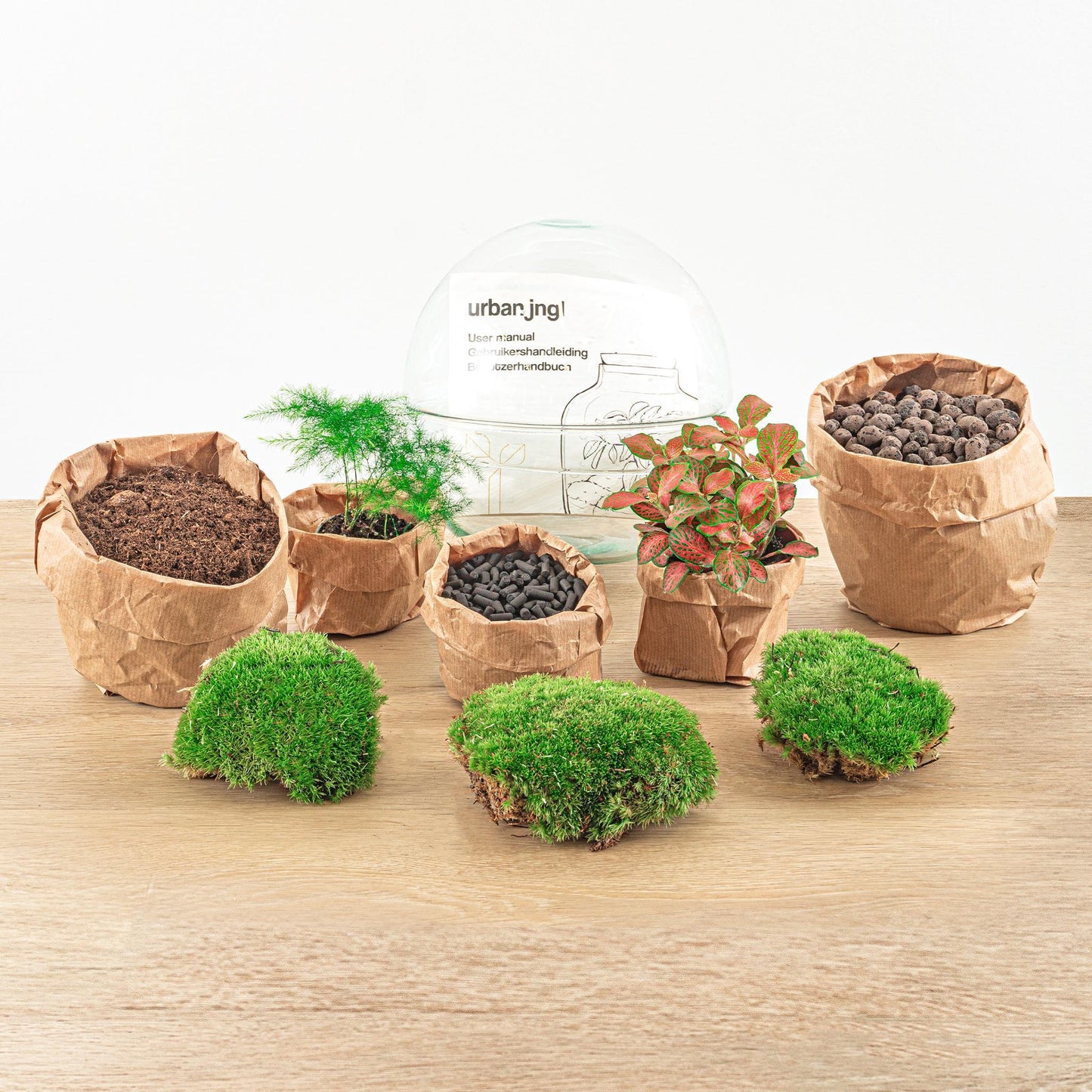 DHZ Kit terrarium - Dome Rood - ↕ 20 cm - Hark + Schop
