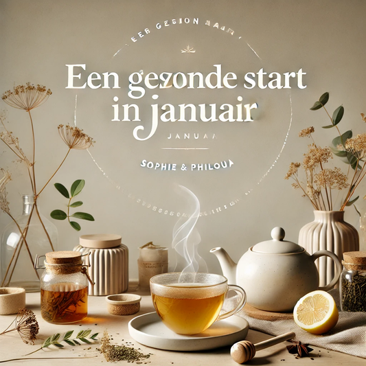 Een Gezonde Start in Januari: Ontdek de Kracht van Verse Thee van Sophie & Philou