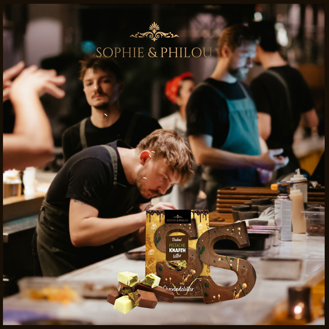 Ontdek de Luxe van Sophie & Philou Chocoladeletters bij Wagemakers Koffie