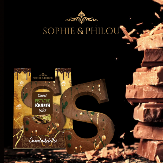 De Perfecte Luxe: Dubai Chocoladeletters van Sophie &amp; Philou