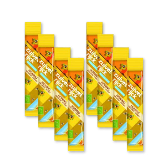 2x Zuivelrijck Biologische Honing Sticks - 100x 8 gram