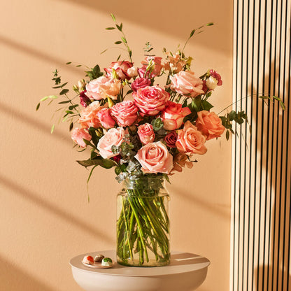 Bloemen en cadeaupakket beschikbaar bij Wagemakers Koffie