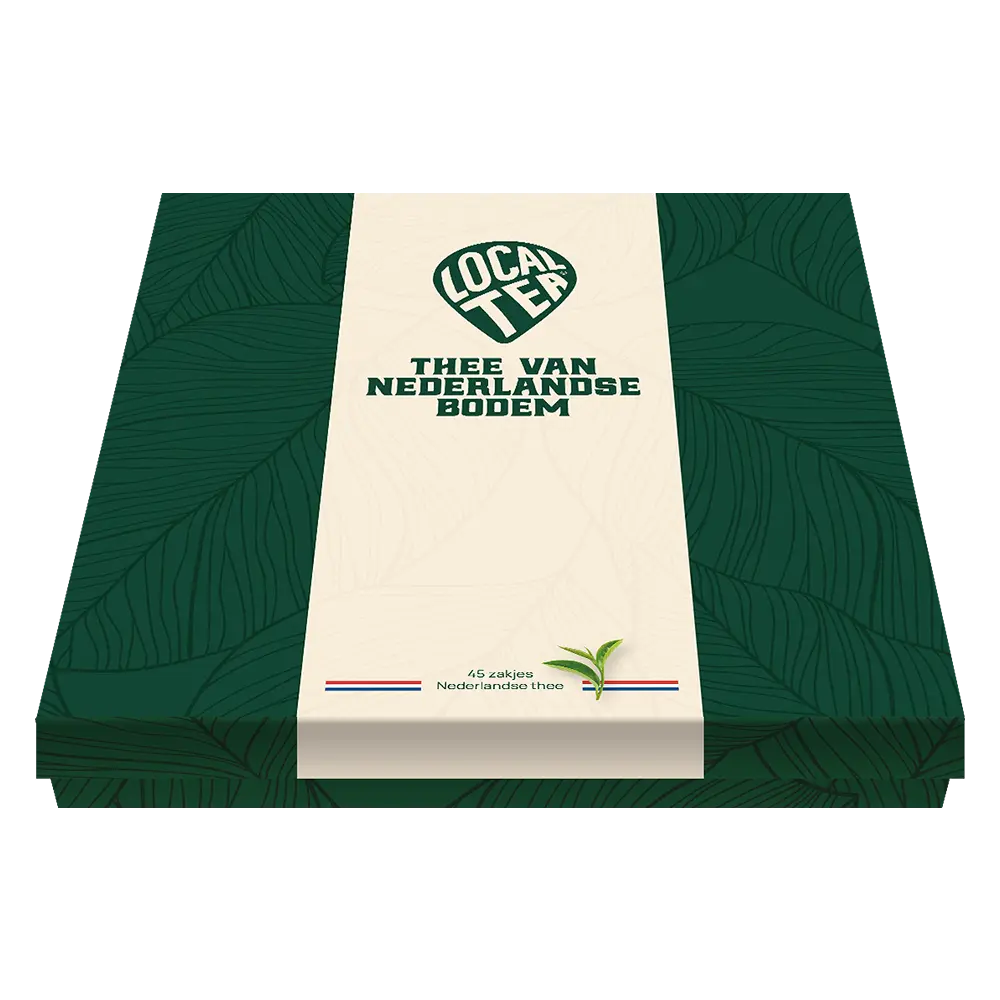 Cadeauverpakking 9-vaks Groen – Gevuld | Wagemakers Koffie – Thee – Cadeau met stijlvol design.