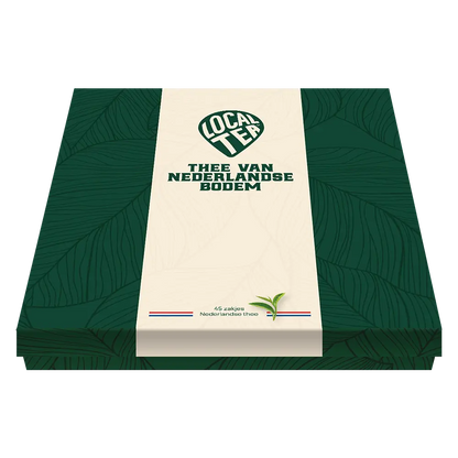 Cadeauverpakking 9-vaks Groen – Gevuld | Wagemakers Koffie – Thee – Cadeau met stijlvol design.