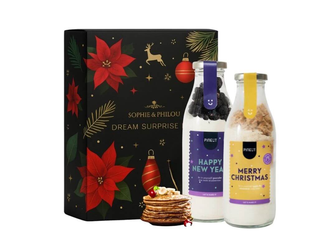 Sophie & Philou Dream Surprise Box – Kerstcadeau met pannenkoekenmix