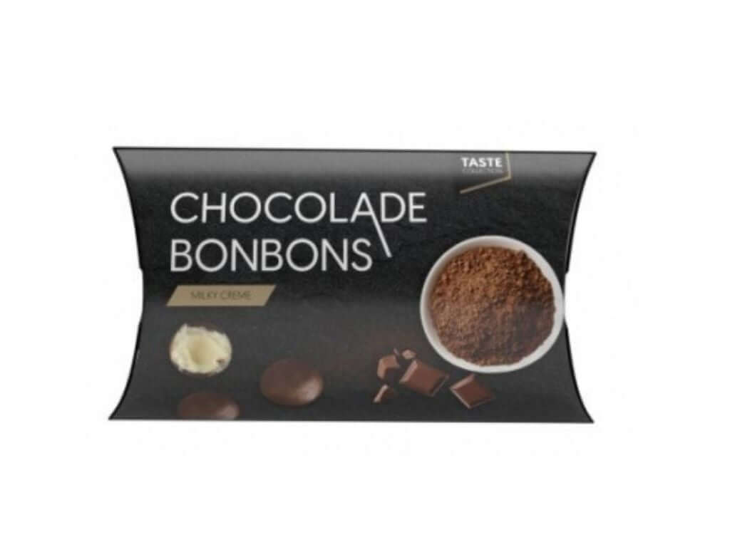 Kerst Chocolade Bonbons Milky Crème Luxe Stijlvolle Verpakking