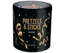 Party Pretzels In Koker