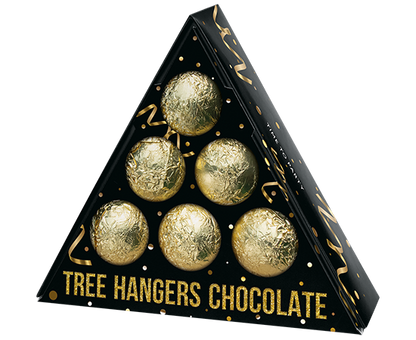 Chocolade kerstballen
