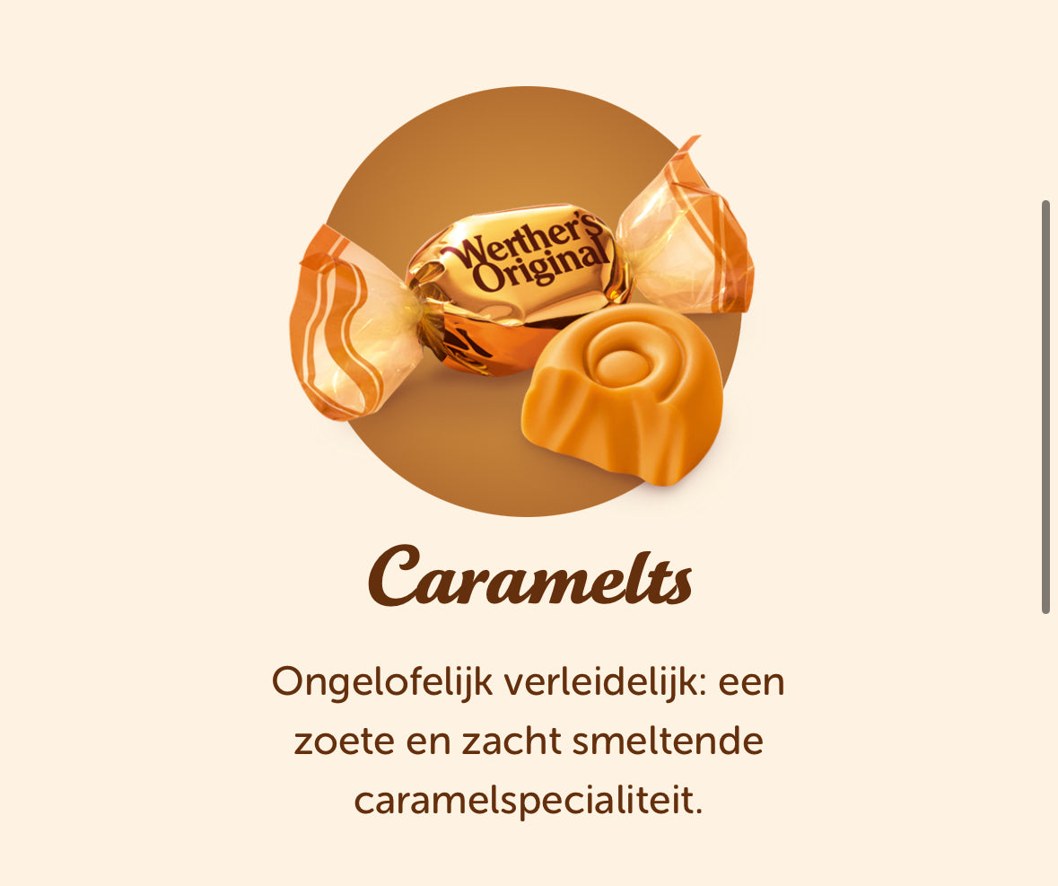 Luxe Werther Snoepjes in cadeaudoosje