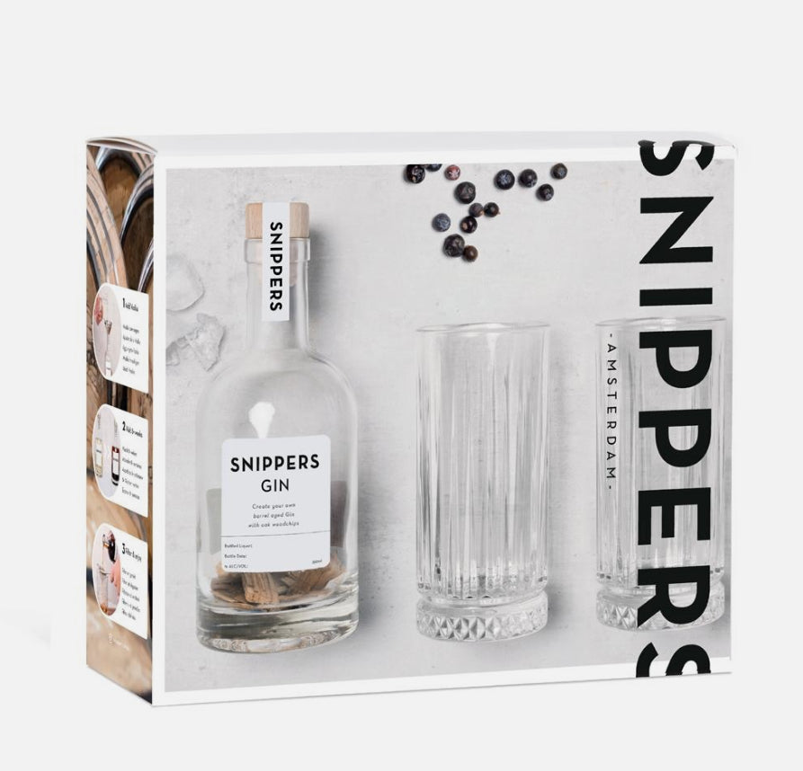 SNIPPERS Orgineel GIFT PACK GIN 2 Glazen