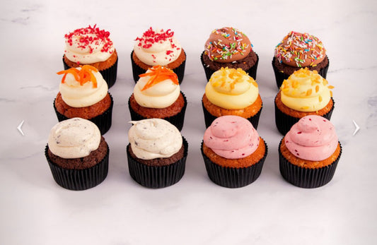 Luxe Assorti Cupcakes (12 stuks)