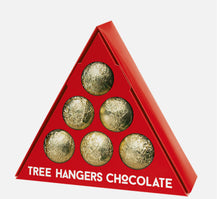 Chocolade kerstballen