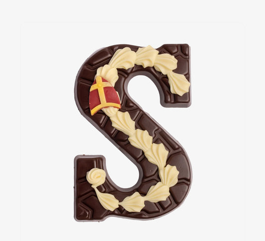 Chocoladeletter Luxe Letter S Melk