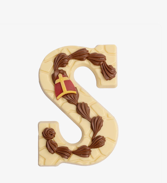 Chocoladeletter Luxe Letter S Melk