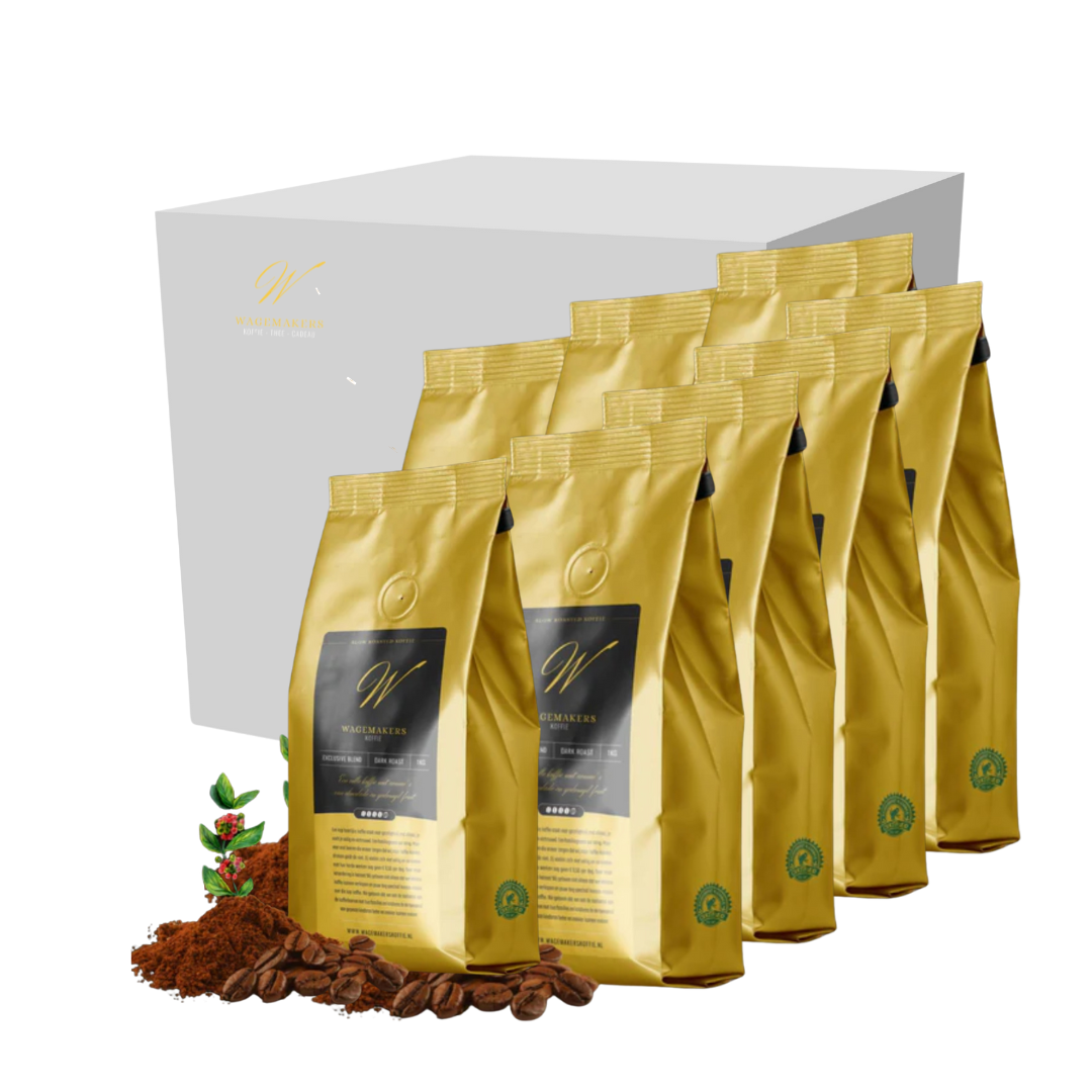 Doos Wagemakers Koffiebonen  8x1 Kilo