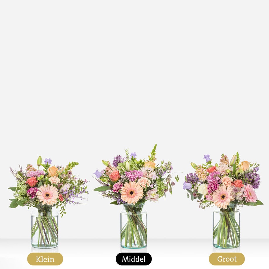 Cadeauset Zoet gebaar Bloemen Saskia