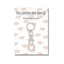 6x Winkelwagenmuntje