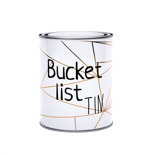 6x Bucketlist Tin