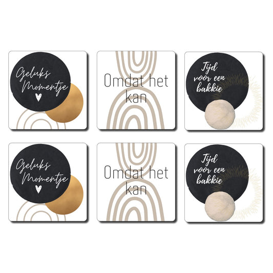 4x Onderzetters | Coasters