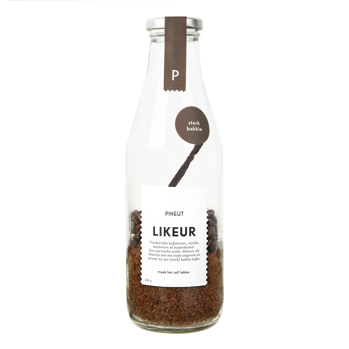 Pineut Koffielikeur | Fles | Sterk Bakkie