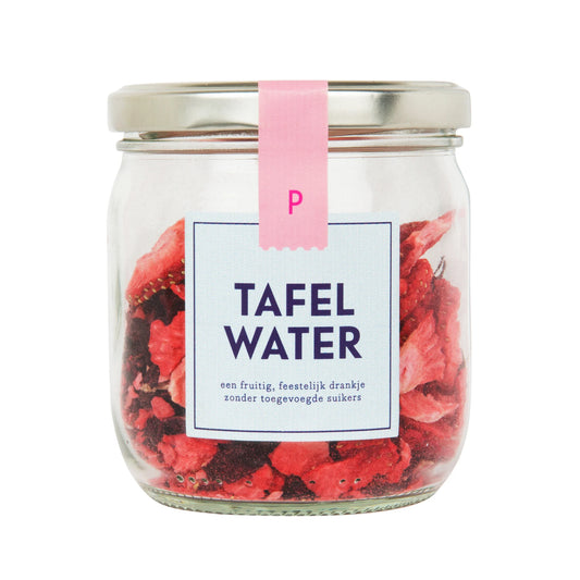 Pineut Tafelwater | Pot | Aardbei en Hibiscus