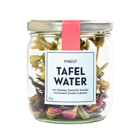 Pineut Tafelwater | Pot | Bergthee Roos