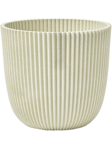 Capi Pot Nature Groove Made With Zaagsel Beige - D25cm