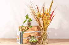 Droogbloemen boeket - Orange XL - Droogboeket - 70 cm