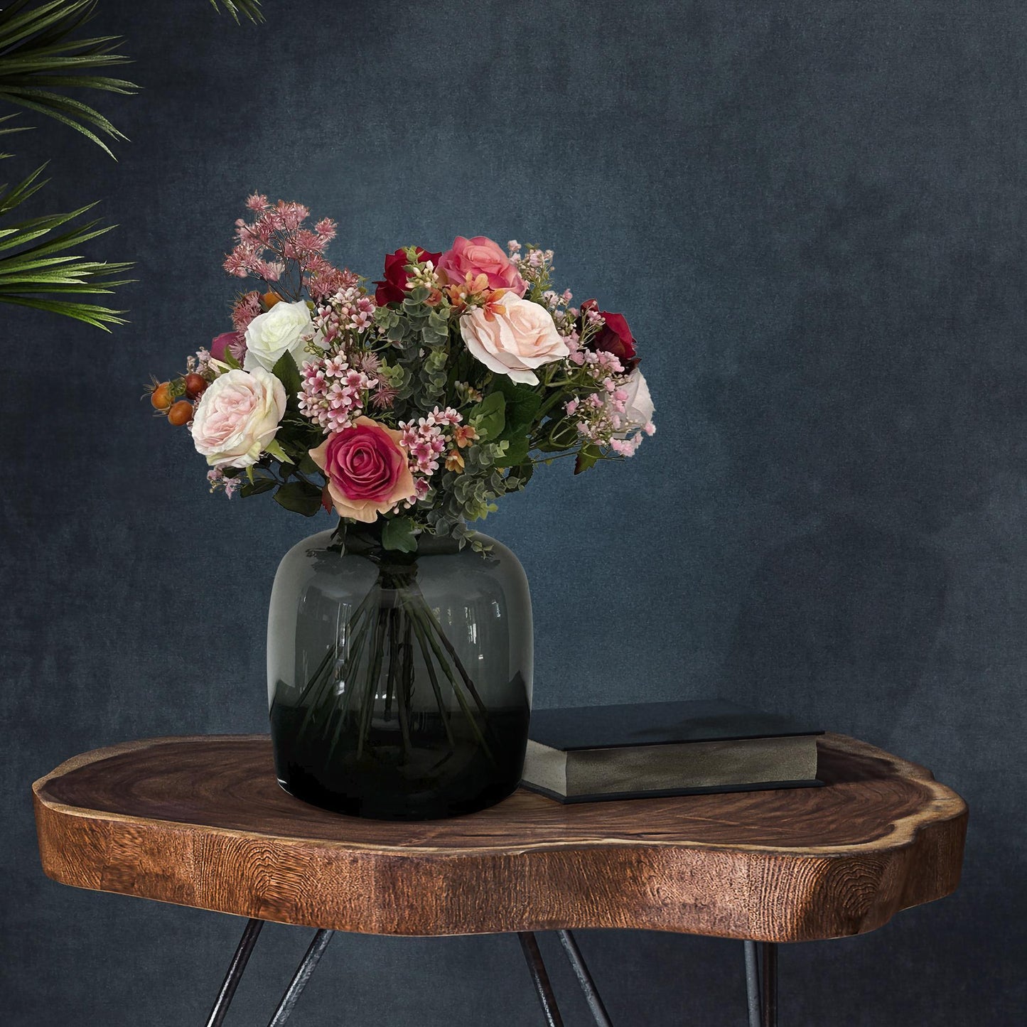 Kunstbloemen - Sophie M - Kleur Roses - 45 cm