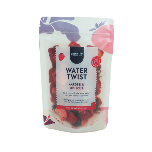 Watertwist | Pouchbag | Aardbei Hibiscus BIO