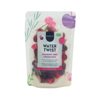 Watertwist | Pouchbag | Cranberry Kers Rozemarijn BIO